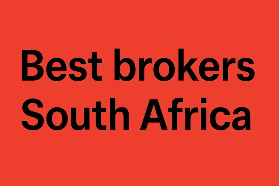 best international brokers in south africa